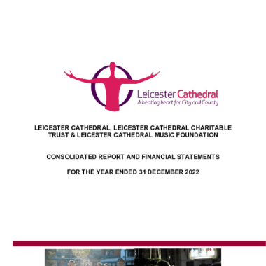Leicester Cathedral Consolidated Accounts 2022