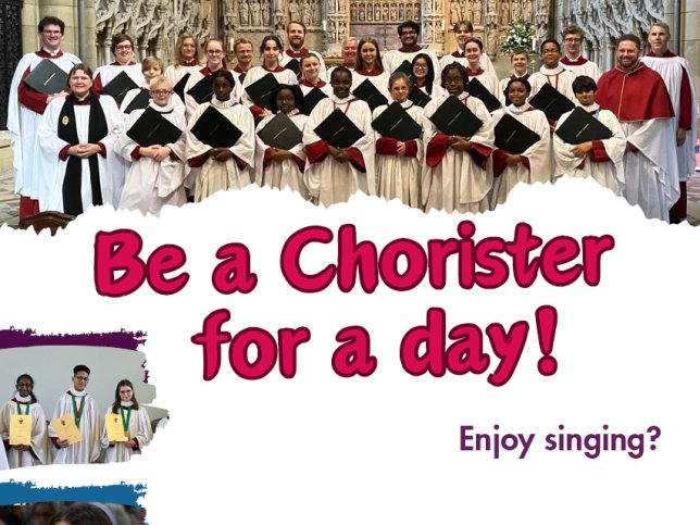 Be a Chorister for a Day!