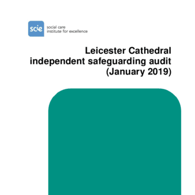 SCIE Final Safeguarding Audit Report for Leicester Cathedral