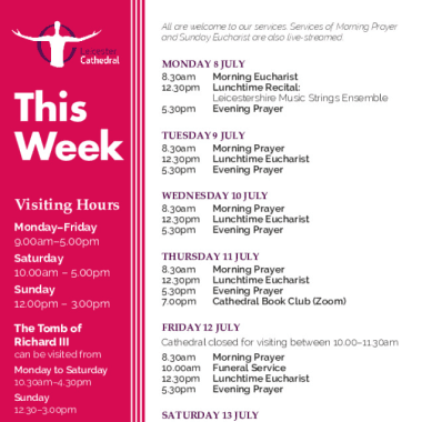 2024-07-08 - Services this week