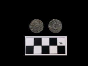 A silver Anglo-Saxon penny 
(c.AD 880-973). Image: ULAS