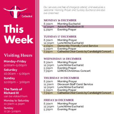 2024-12-16 - Services this week