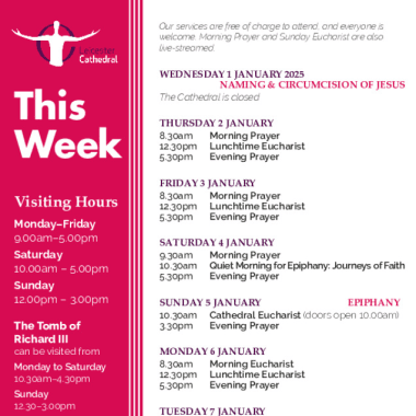 2025-01-01 - Services this week